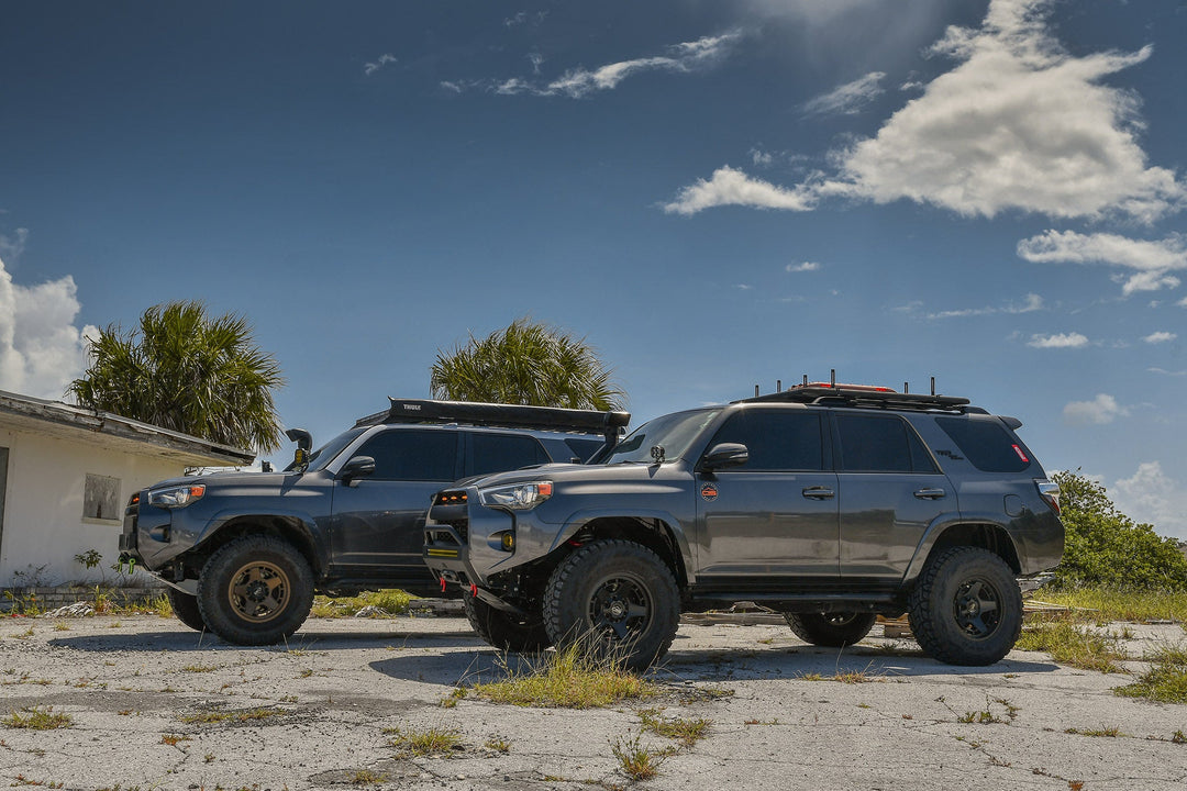 Overland Sector Atlas 17x9 +0 5x120/5x127mm 73.1mm Satin Black by Overland Sector | KOVA Offroad