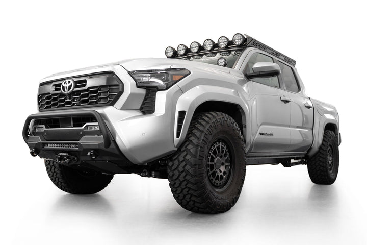 2024+ Toyota Tacoma Stealth Center Mount Winch Front Bumper With Top Hoop