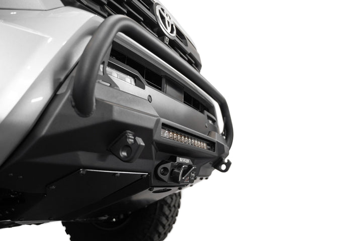 2024+ Toyota Tacoma Stealth Center Mount Winch Front Bumper With Top Hoop