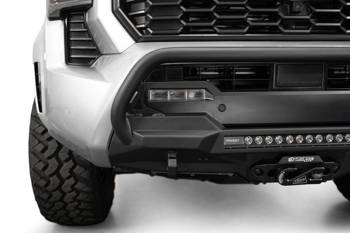 2024+ Toyota Tacoma Stealth Center Mount Winch Front Bumper With Top Hoop