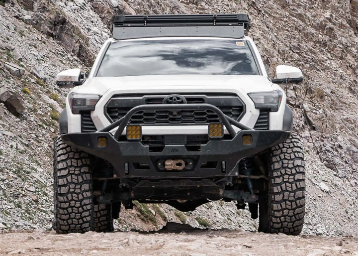 Hi-Lite Overland Toyota Tacoma Front Bumper 4th Gen (2024-2026) [Prerunner Bull Bar] by Backwoods Adventure Mods | KOVA Offroad