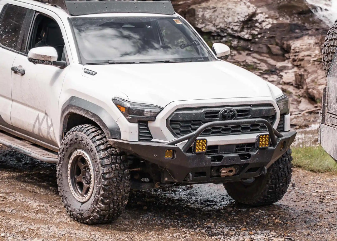 Hi-Lite Overland Toyota Tacoma Front Bumper 4th Gen (2024-2026) [Prerunner Bull Bar] by Backwoods Adventure Mods | KOVA Offroad