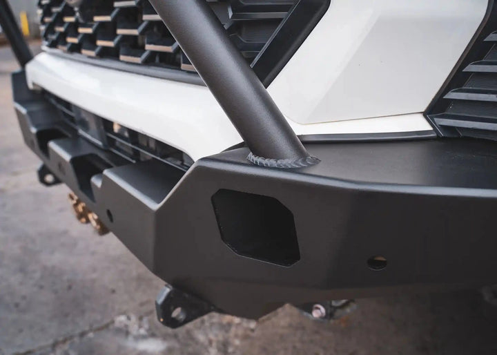 Hi-Lite Overland Toyota Tacoma Front Bumper 4th Gen (2024-2026) [Bull Bar] by Backwoods Adventure Mods | KOVA Offroad