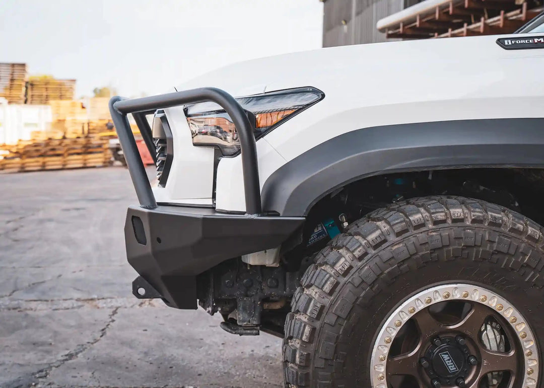Hi-Lite Overland Toyota Tacoma Front Bumper 4th Gen (2024-2026) [Bull Bar] by Backwoods Adventure Mods | KOVA Offroad