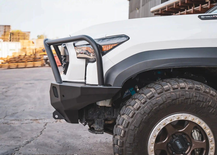 Hi-Lite Overland Toyota Tacoma Front Bumper 4th Gen (2024-2026) [Bull Bar] by Backwoods Adventure Mods | KOVA Offroad