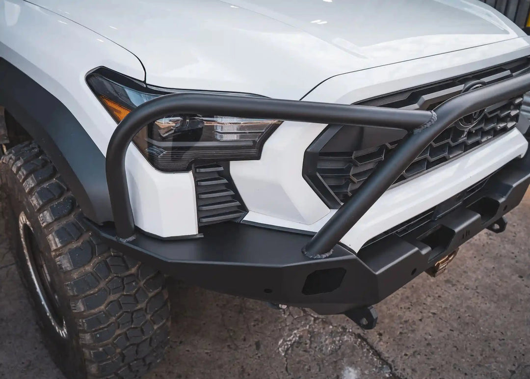 Hi-Lite Overland Toyota Tacoma Front Bumper 4th Gen (2024-2026) [Bull Bar] by Backwoods Adventure Mods | KOVA Offroad