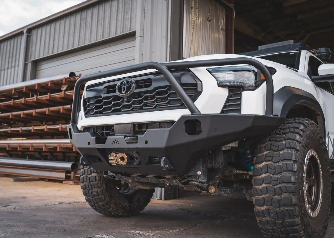 Hi-Lite Overland Toyota Tacoma Front Bumper 4th Gen (2024-2026) [Bull Bar] by Backwoods Adventure Mods | KOVA Offroad