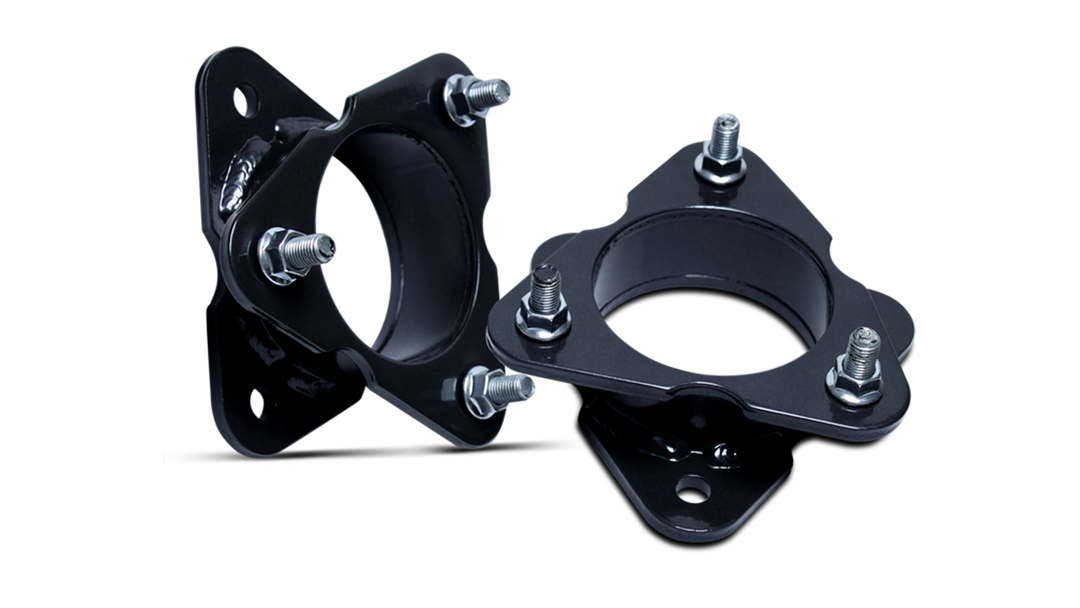 Body Armor 4X4 Front Body Lift Level Kit - 2 Inch Strut Spacer for Chevy Silverado 1500 and GMC Sierra 1500 (Part# 50508-GM)