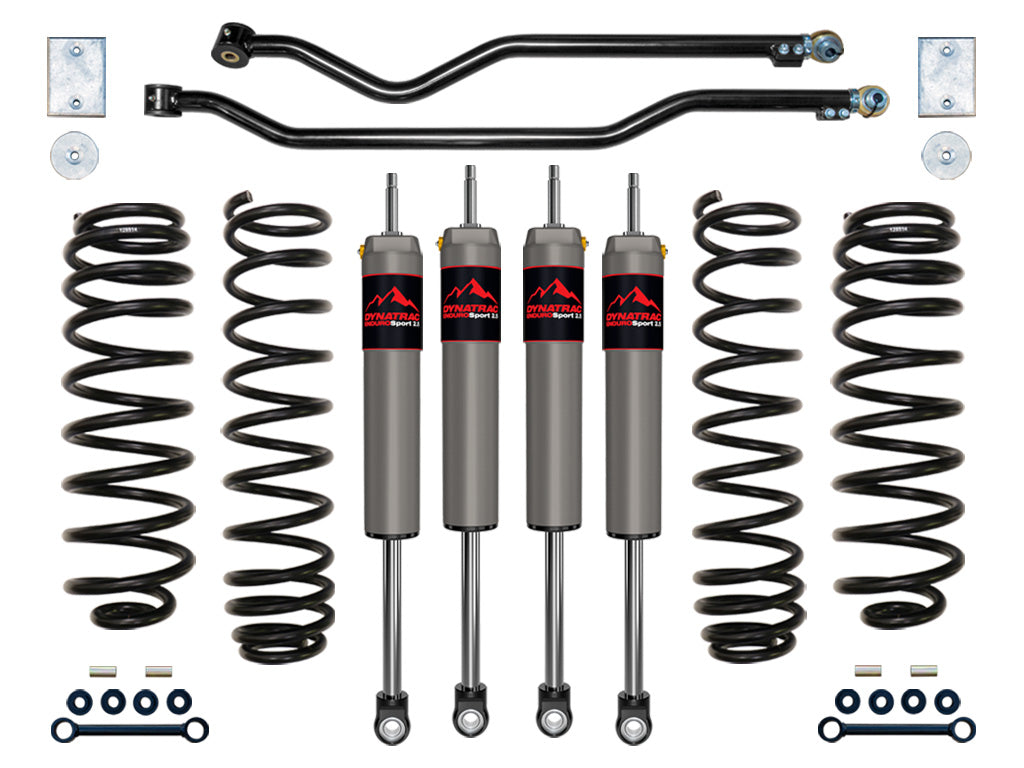 Dynatrac 2007-2018 Jeep Wrangler JK, 3" Suspension Lift System 4
