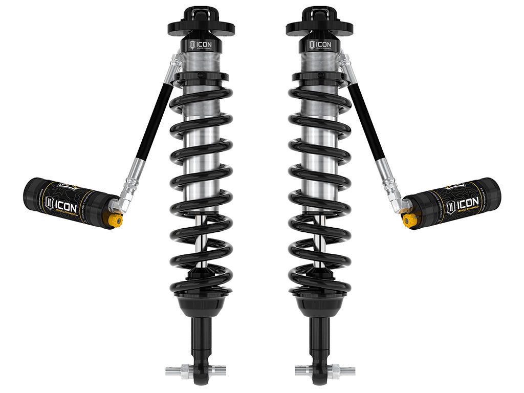 ICON 2021-2026 Ford Bronco, Front, 1.5-4” Lift, V.S. 2.5 Series Coilover Kit, Remote Reservoir w/ CDCV, Pair