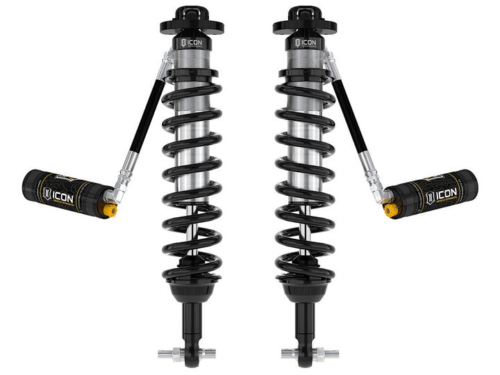 ICON 2021-2026 Ford Bronco, Front, 1.5-4” Lift, V.S. 2.5 Series Coilover Kit, Remote Reservoir w/ CDCV, Pair