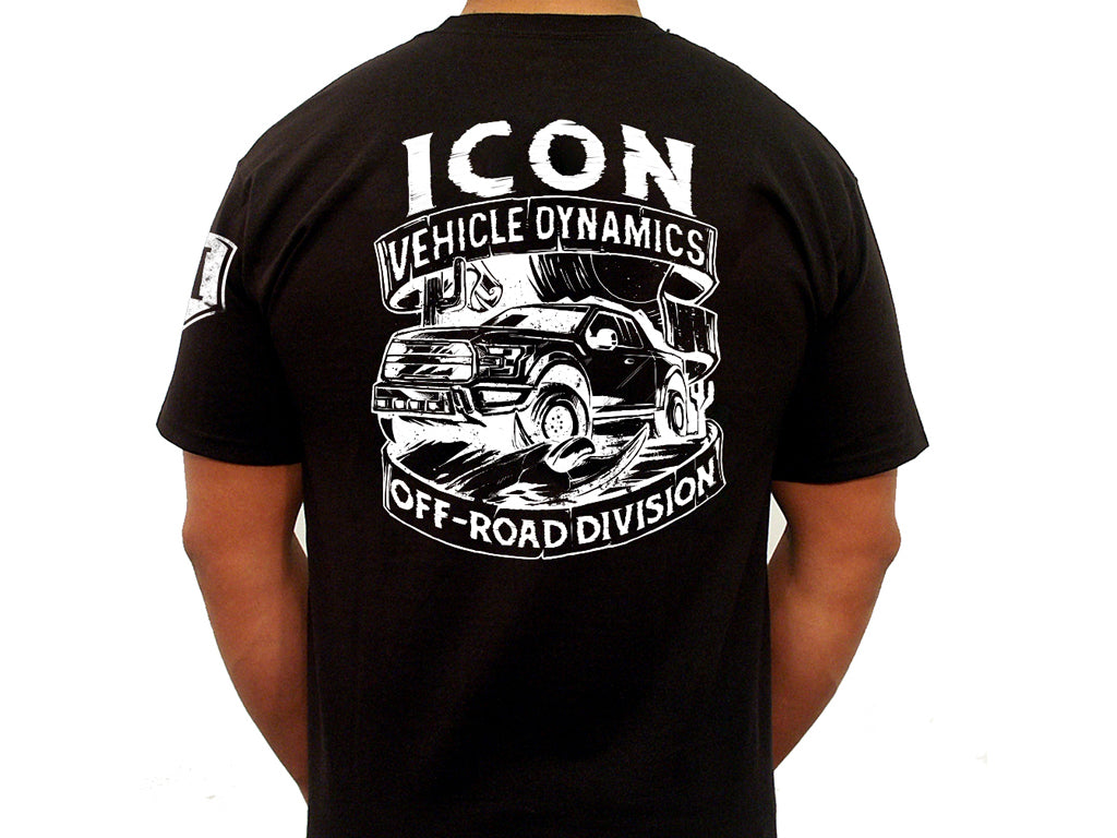 ICON Western-Logo Tee – Black, Small