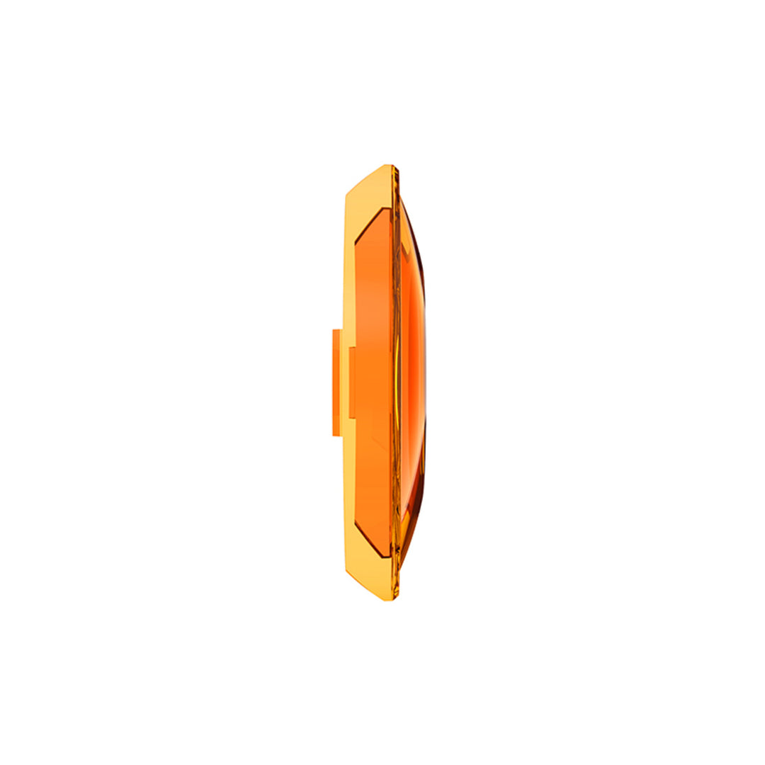 KC HiLiTES 6 Inch SlimLite LED Light Shield - Amber