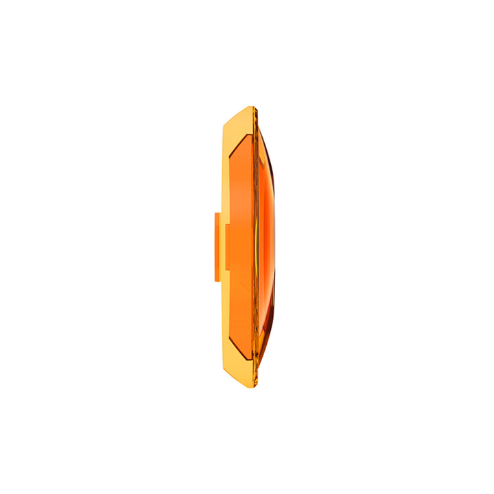 KC HiLiTES 6 Inch SlimLite LED Light Shield - Amber