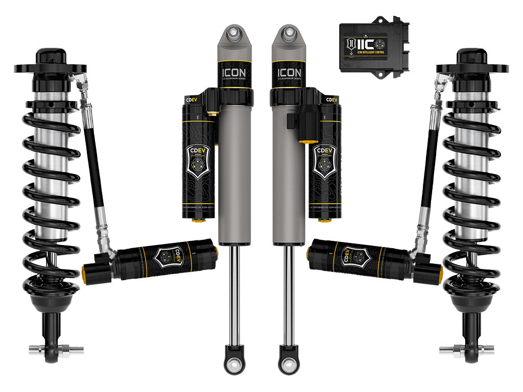 ICON 2021-2026 Ford F-150 2WD, 0-3" Lift, Stage 5 Suspension System