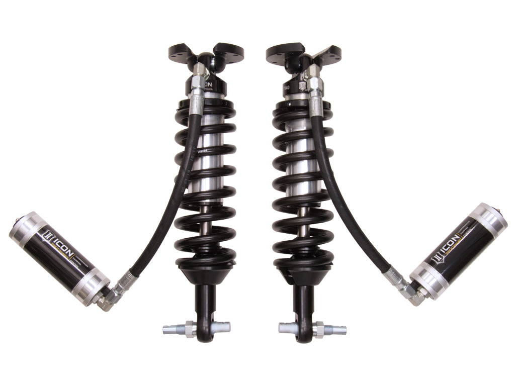 ICON 2007-2018 GM 1500, 1-2.5” Lift, Front, V.S. 2.5 Series Coilover Kit, Remote Reservoir w/ CDCV