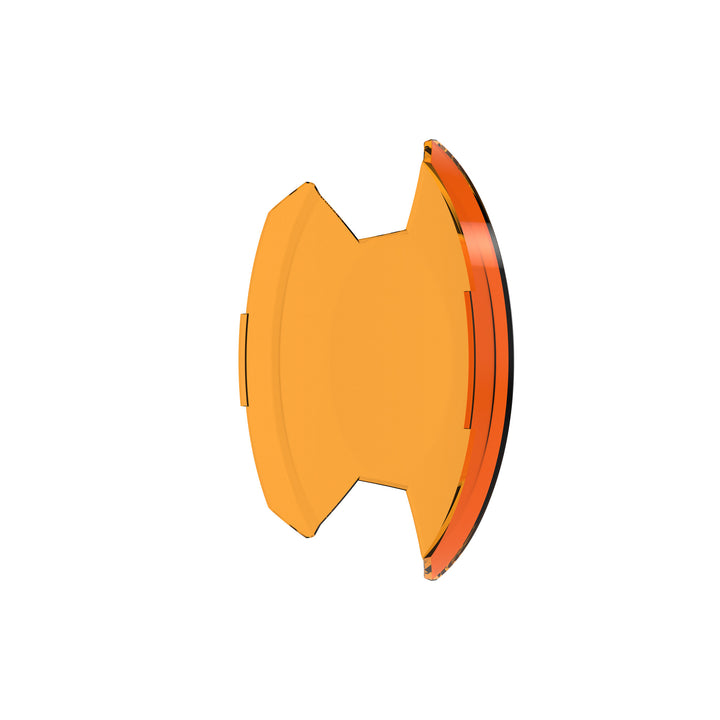 KC HiLiTES SlimLite 8-Inch LED Light Shield - Amber