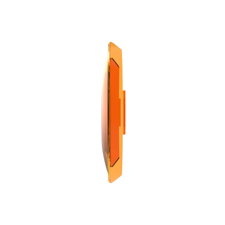KC HiLiTES SlimLite 8-Inch LED Light Shield - Amber