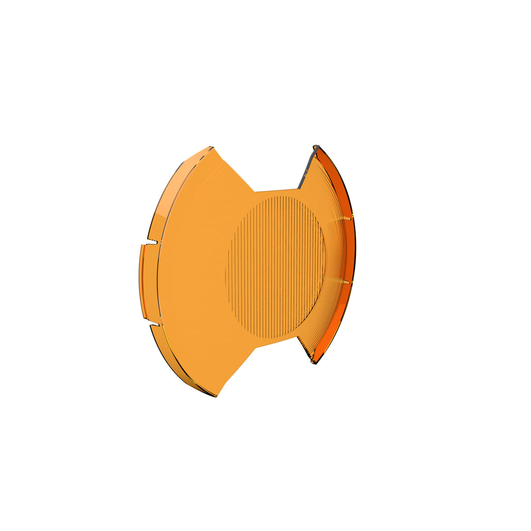 KC HiLiTES SlimLite 8-inch LED Light Shield for Driving - Amber