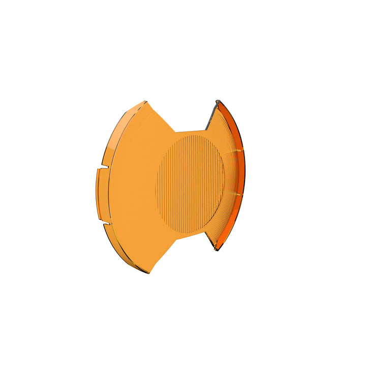 KC HiLiTES SlimLite 8-inch LED Light Shield for Driving - Amber