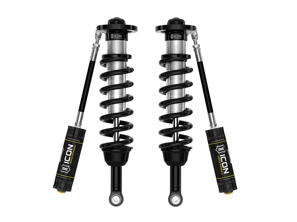 ICON 2023-2026 Sequoia TRD Pro, 1-2.5" Lift, Front, V.S. 2.5 Series Front Coilover Kit, Remote Reservoir, Pair