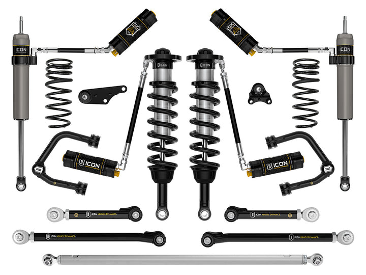 ICON 2024-2026 Toyota Tacoma 1.25-3" Lift, Stage 11 Suspension System, Tubular