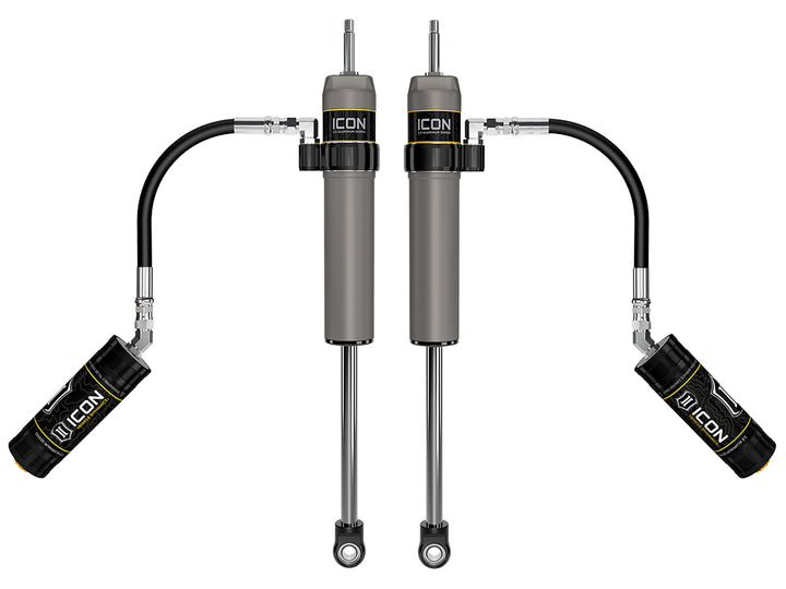 ICON 2024-2026 Toyota Tacoma, 0-1” Lift, Rear, V.S. 2.5 Aluminum Series Shock Absorbers, Remote Reservoir, Pair