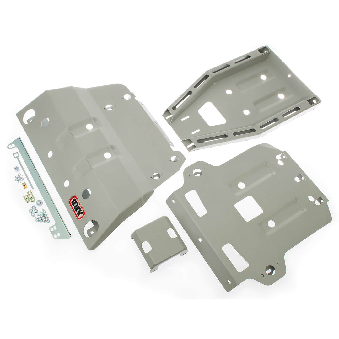 ARB 5421100 Under Vehicle Protection for Toyota 4Runner – Steel Skid Plate with Textured Finish
