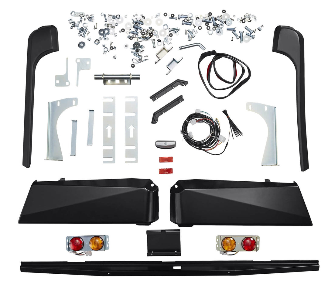 ARB Summit Rear Bumper for Toyota Land Cruiser 1998-2007 – Steel, Satin Black Finish with Tow Hitch and Recovery Points