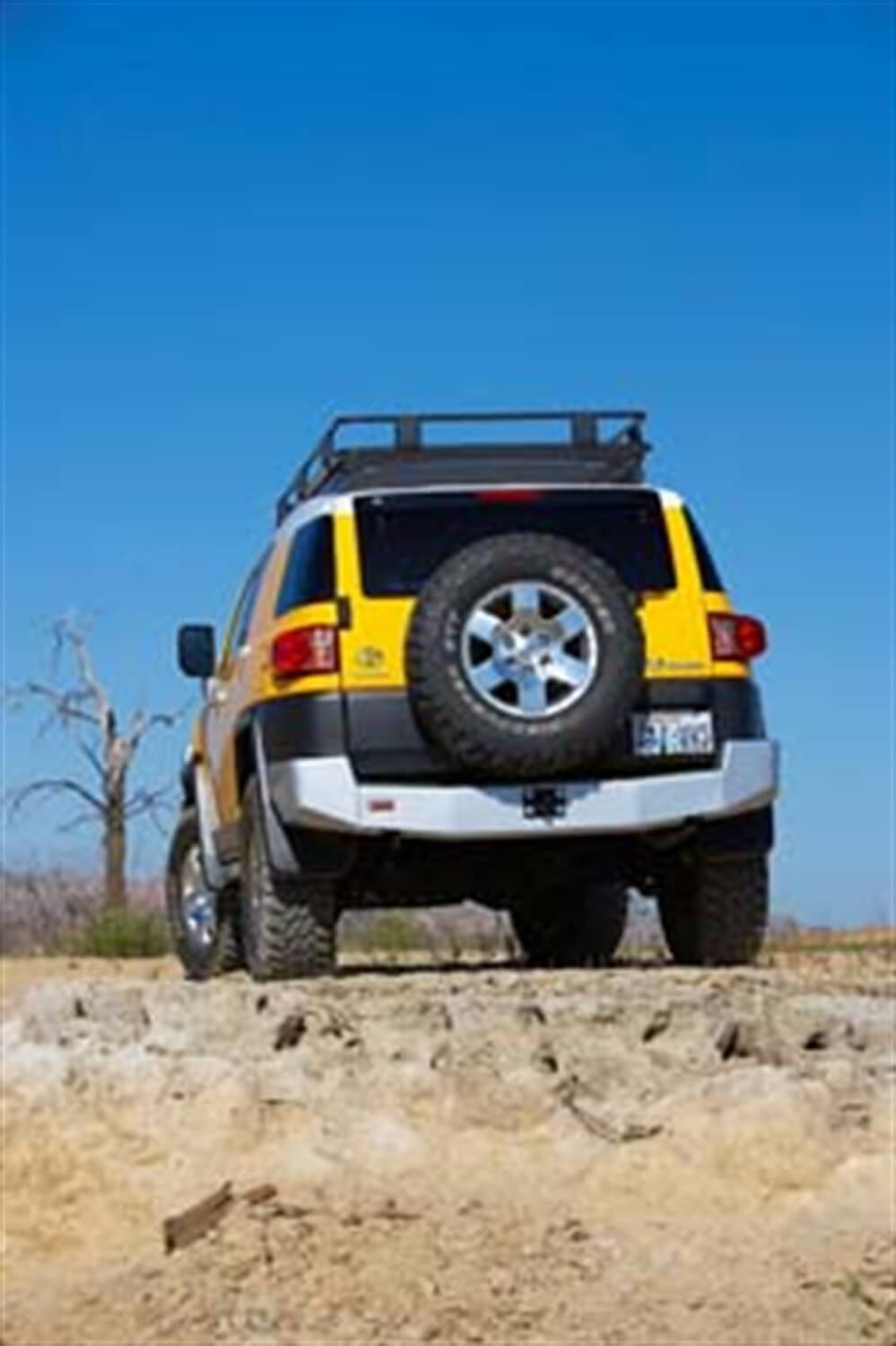 ARB Summit 5620010B Rear Bumper for Toyota FJ Cruiser – Steel Construction with Tow Hitch and Recovery Points