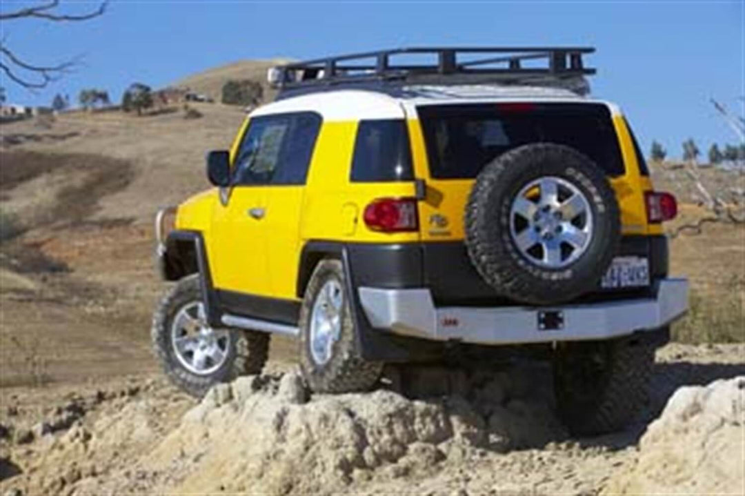 ARB 5620010 Rear Bumper for Toyota FJ Cruiser - Black Satin Steel Off-Road Protection