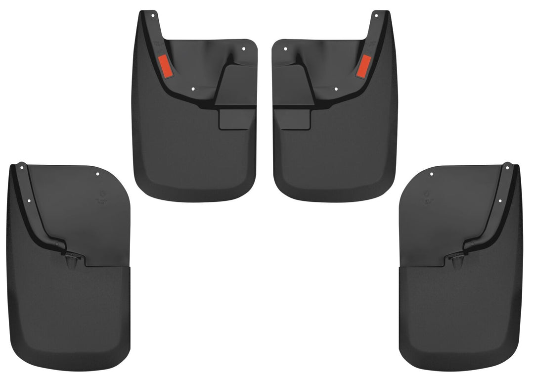 Husky Liners Front and Rear Mud Guard Set 56686 for Ford Super Duty (2012-2016)
