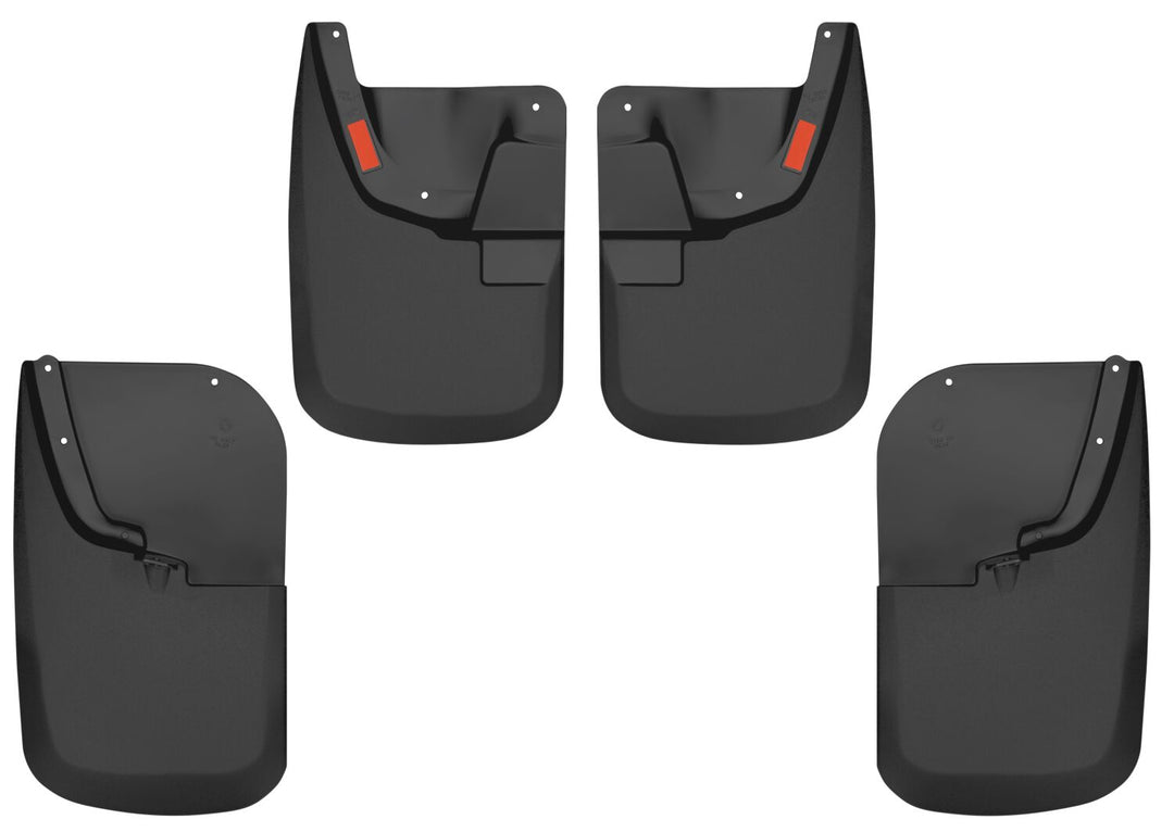 Husky Liners Front and Rear Mud Guard Set 56686 for Ford Super Duty (2012-2016)