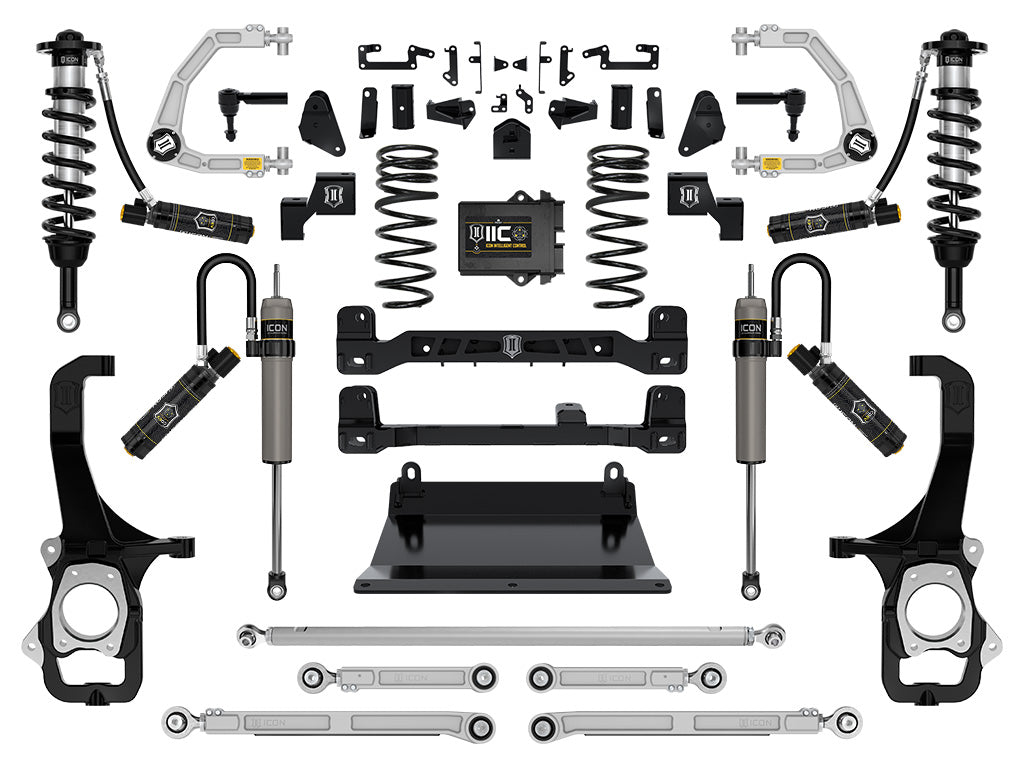 ICON 2022-2026 Toyota Tundra, 6" Lift, Stage 9 Suspension System, Billet