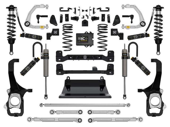 ICON 2022-2026 Toyota Tundra, 6" Lift, Stage 9 Suspension System, Billet