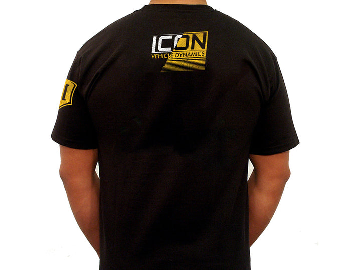 ICON Strikeout-Logo Tee – Black, Extra Large