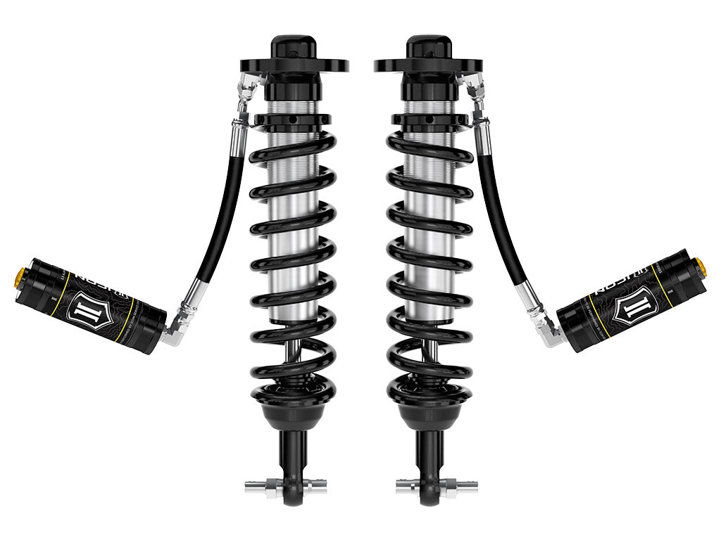 ICON 2021-2026 Ford F-150 2WD, 0-3" Lift, Front, V.S. 2.5 Series Coilovers, Remote Reservoir, Pair