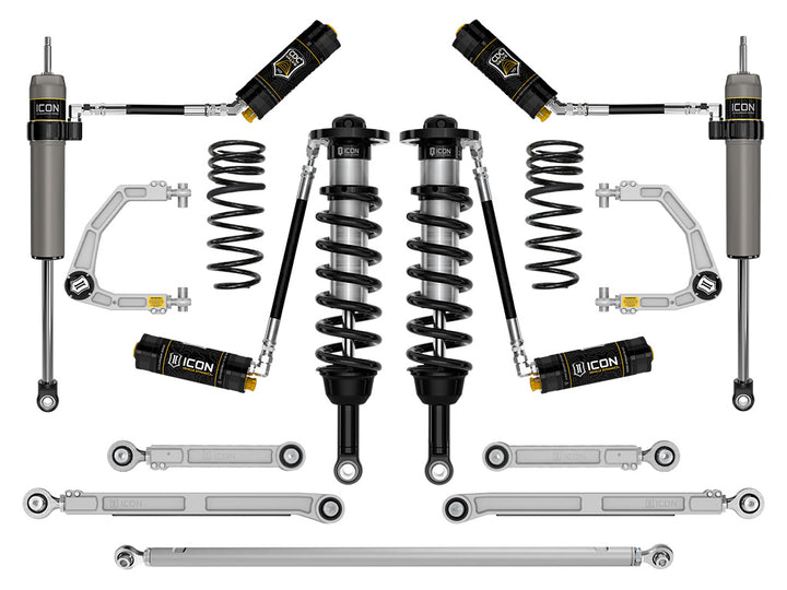 ICON 2025-2026 Toyota 4Runner 2WD, 1.25-3" Lift, Stage 10 Suspension System, Billet