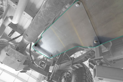 Van Compass Fule Tank Skid Plate, Oe Or S&B 40 Gallon, Sprinter (2019-2024)