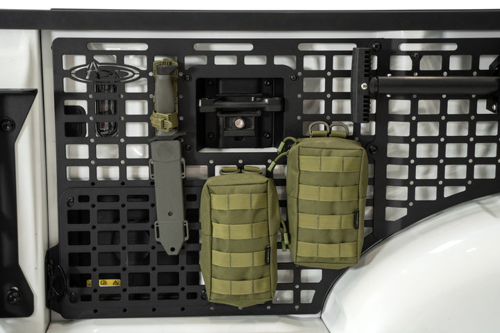 2021+ Ford F-150 & Raptor Bed Side Molle Panels - Driver Full Set