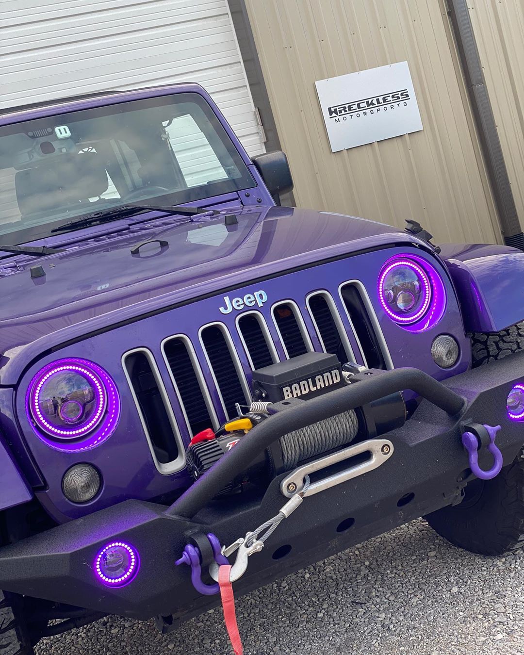 Oracle Lighting 5769-332 7-Inch High Powered LED Headlights with Black Bezel and Dynamic ColorSHIFT