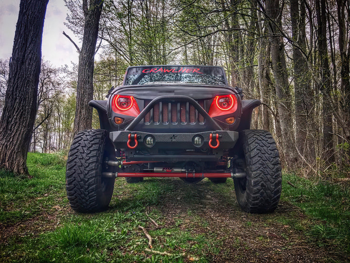 Oracle Lighting 5769-334 7-inch High Powered LED Headlights with Black Bezel and ColorSHIFT Technology
