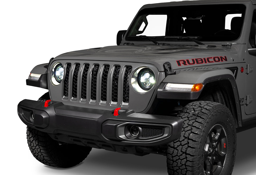 Oracle Lighting 5769J-332 - 7 Inch High Powered LED Headlights with Dynamic ColorSHIFT for Jeep JL/JT