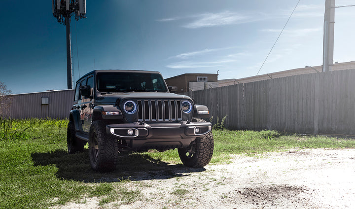 Oracle Lighting 5769J-335 High Powered 7-inch LED Headlights with ColorSHIFT Halos for Jeep Wrangler JL & Gladiator JT