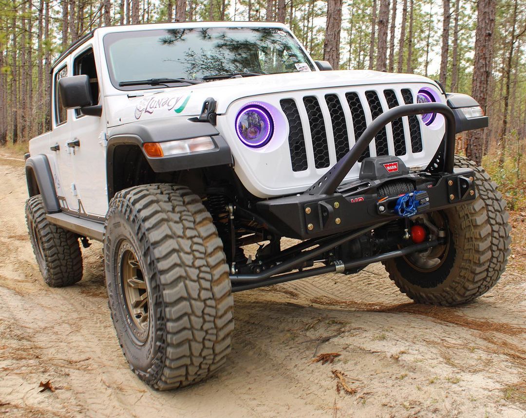 Oracle Lighting 5769J-335 High Powered 7-inch LED Headlights with ColorSHIFT Halos for Jeep Wrangler JL & Gladiator JT
