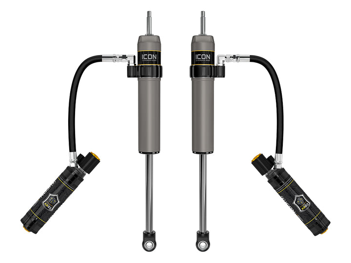 ICON Vehicle Dynamics Rear V.S. 2.5 Aluminum Series Shock Absorbers for Toyota Tundra & Sequoia, Remote Reservoir with CDEV, Pair