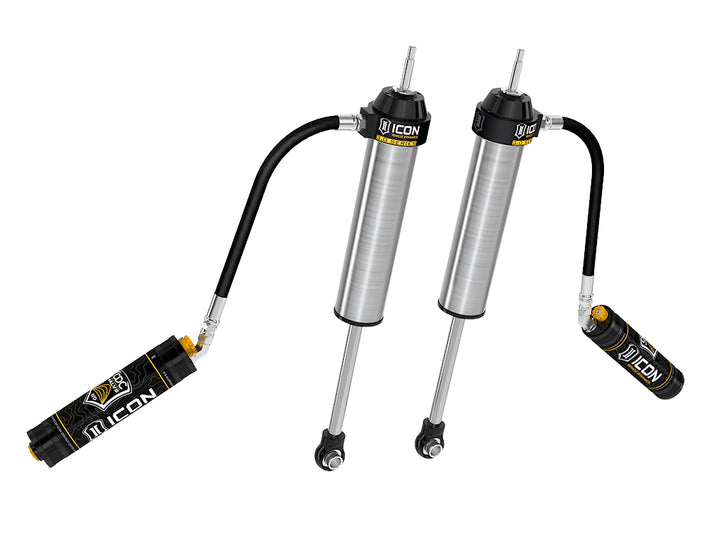 ICON Vehicle Dynamics 57845CP 3.0 Series Rear Shock Absorbers for Toyota Tundra & Sequoia with Remote Reservoir and CDCV