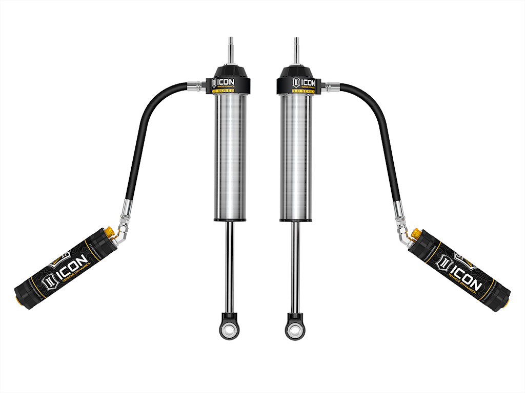 ICON Vehicle Dynamics 57845CP 3.0 Series Rear Shock Absorbers for Toyota Tundra & Sequoia with Remote Reservoir and CDCV