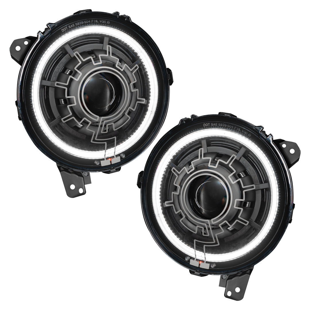 Oracle Lighting 5839-111 Heated Bi-LED Headlight Assembly for Jeep Wrangler JL and Gladiator JT