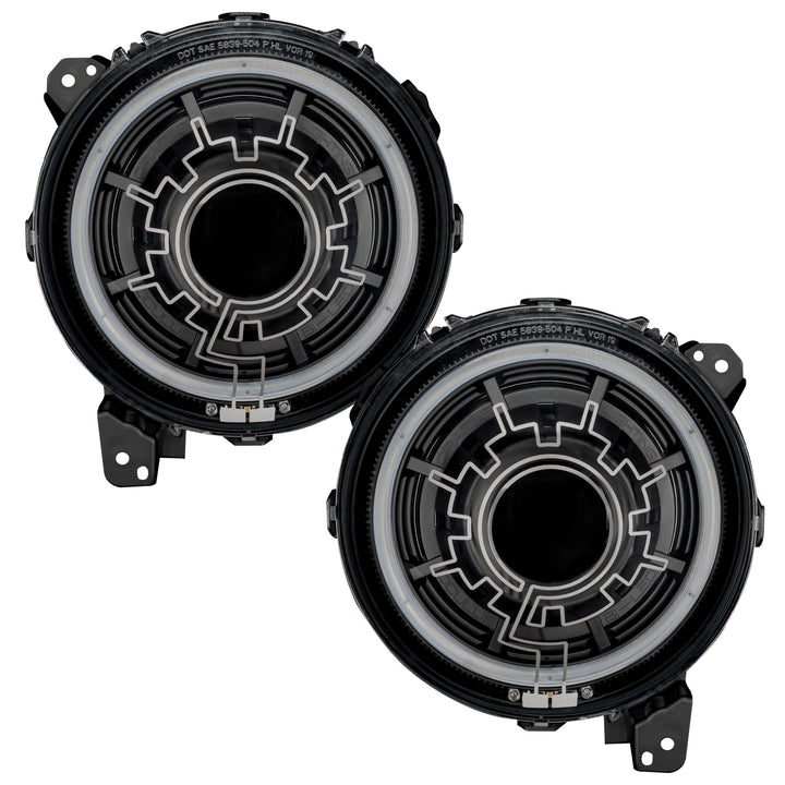 Oracle Lighting 5839-111 Heated Bi-LED Headlight Assembly for Jeep Wrangler JL and Gladiator JT